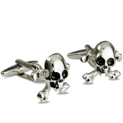 cufflinks skull