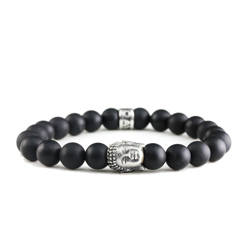 Bracelet Bouddha Onyx Mate