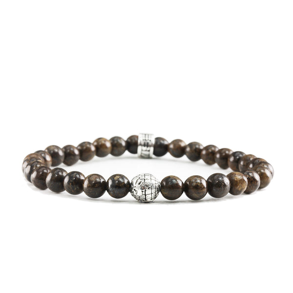 Bracelet Globe Mini Bronzite