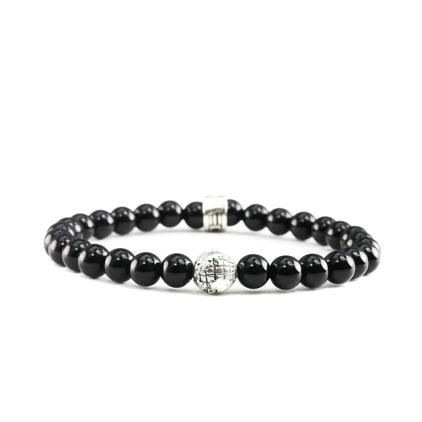 Bracelet Globe Mini Onyx Poli