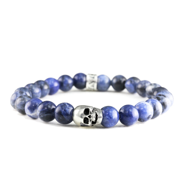 Bracelet Skull Sodalite