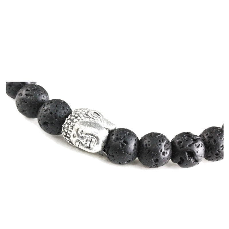 Bracelet Bouddha Lava