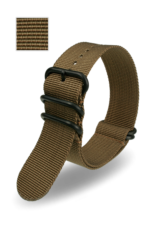 Bracelet nato ZULU nylon Bonze